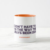 Opstartouder: Core Value #7 Mok (Midden)