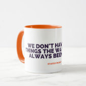 Opstartouder: Core Value #7 Mok (Voorkant links)