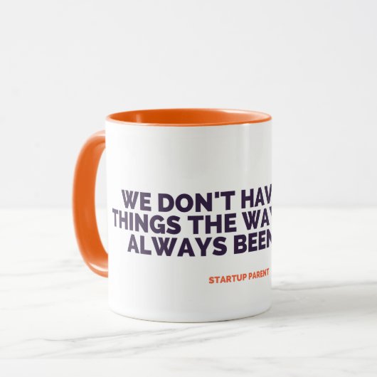 Opstartouder: Core Value #7 Mok (Voorkant links)