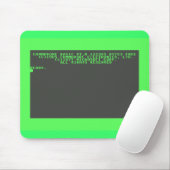 Opstartscherm voor Commodore 128 Muismat (Met muis)