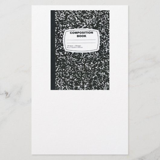 Opsteller van het boek Student Briefpapier (Voorkant)