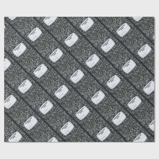 Opsteller van het boek Student Cadeaupapier (Vlak)