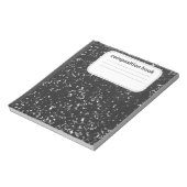 Opsteller van het boek Student Notitieblok (Linkerzijde)