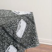 Opsteller van het boek Student Tafelkleed (Voorbeeld)