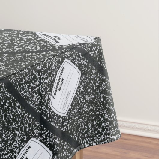 Opsteller van het boek Student Tafelkleed (Voorbeeld)