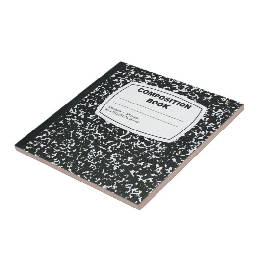 Opsteller van het boek Student Tegeltje (Zijkant)