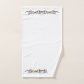 Opstelling van de bloemen bad handdoek (Handdoek)