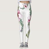 Opstelling van de bloemen leggings (Voorkant)