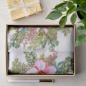Opstelling van de bloemen tissuepapier (Geschenk)