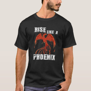 Opstijgen als Phoenix Vuur Vogel Fantasie Phoenix T-shirt