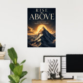 Opstijgen Inspirerende Motivatie Poster (Thuiskantoor)