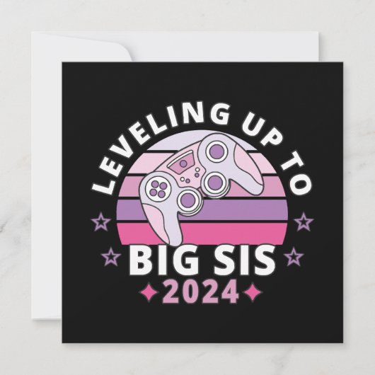 Opstijgen Naar Grote Zus 2024 Meisjes (Voorkant)