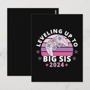 Opstijgen Naar Grote Zus 2024 Meisjes Briefkaart