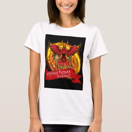 OPSTIJGEN UIT DE AS T-SHIRT (Voorkant)