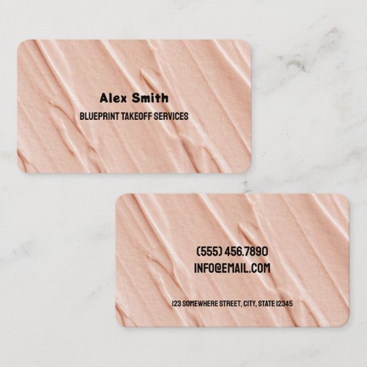 Opstijgen Visitekaartje (Voorkant / Achterkant)