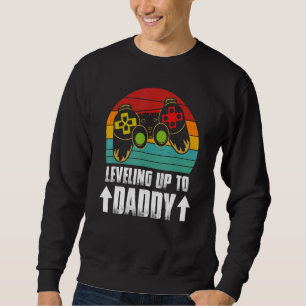 Opstijgend naar Daddy Toekomstige Vader Gamer Vade Trui