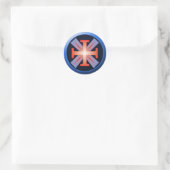 Opstijgende Lichte Button stickers (Tas)