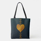 opstijgende liefde - boodschappentas tote bag (Achterkant)