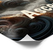 Opstijging naar het Licht Perfect Poster (Hoek)