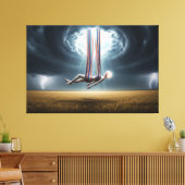 Opstijging van de Geest door de Storm Canvas Afdruk (Insitu (Woonkamer))
