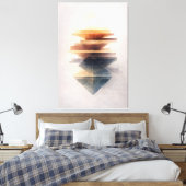 Opstijging van Stil Licht Canvas Afdruk (Insitu (Slaapkamer))