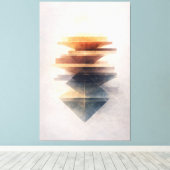 Opstijging van Stil Licht Canvas Afdruk (Insitu (Houten vloer))