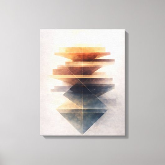 Opstijging van Stil Licht Canvas Afdruk (Voorkant)