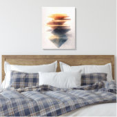 Opstijging van Stil Licht Canvas Afdruk (Insitu (Slaapkamer))