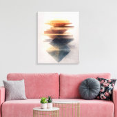 Opstijging van Stil Licht Canvas Afdruk (Insitu (Woonkamer))