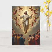 Opstijgingsscène Wenskaart Kaart (Gele Bloem)