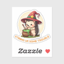 Opstoken van wat problemen - Schattigee egel