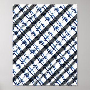 Opt kunst 3d hallucinaties Patroon Poster