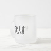 Optemetrist Optical Eye Doctor Evolution Ooggrafie Matglas Koffiemok (Voorkant links)