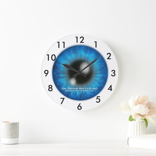 Opthamoloog Custom Clock Grote Klok (Huis)