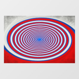 Optic Rings – Red Blue Window Decal