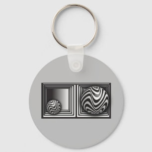 Optica via Shapes Sleutelhanger