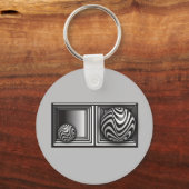 Optica via Shapes Sleutelhanger (Voorkant)