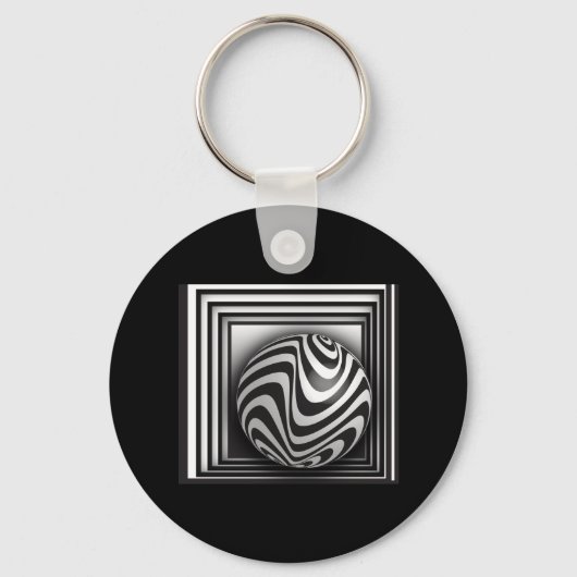 Optica via Shapes Sleutelhanger (Voorkant)