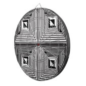 Optica via vormen dartbord (Voorkant Rechts)