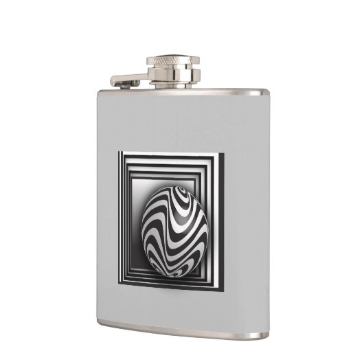 Optica via vormen heupfles (Links)