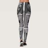 Optica via vormen leggings (Achterkant)