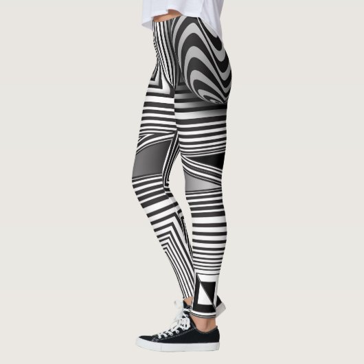 Optica via vormen leggings (Links)