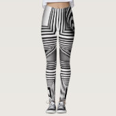 Optica via vormen leggings (Voorkant)