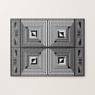 Optica via vormen legpuzzel