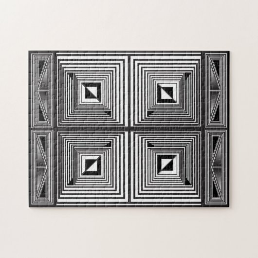 Optica via vormen legpuzzel (Horizontaal)