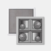 Optica via vormen magneet (Voorkant / Achterkant)
