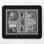 Optica via vormen muismat (Voorkant)