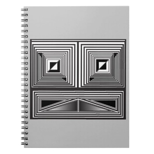 Optica via vormen notitieboek (Voorkant)