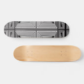 Optica via vormen persoonlijk skateboard (Horizontaal)