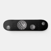 Optica via vormen persoonlijk skateboard (Horizontaal)